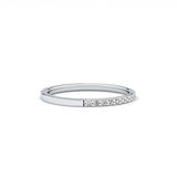 0.18 TCW Round Lab Grown Diamond Wedding Band