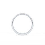 0.18 TCW Round Lab Grown Diamond Wedding Band