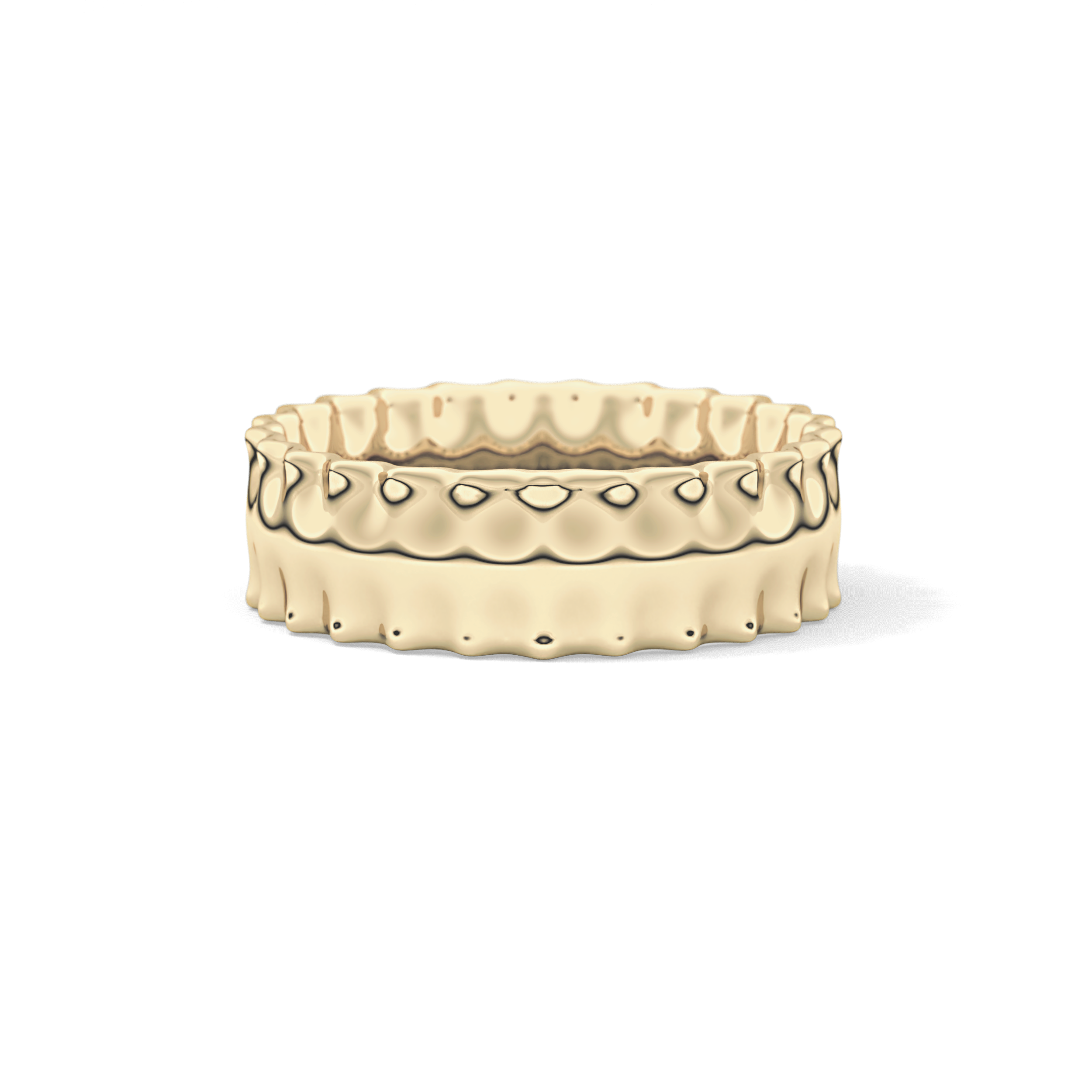 Classic Textured Wedding Band