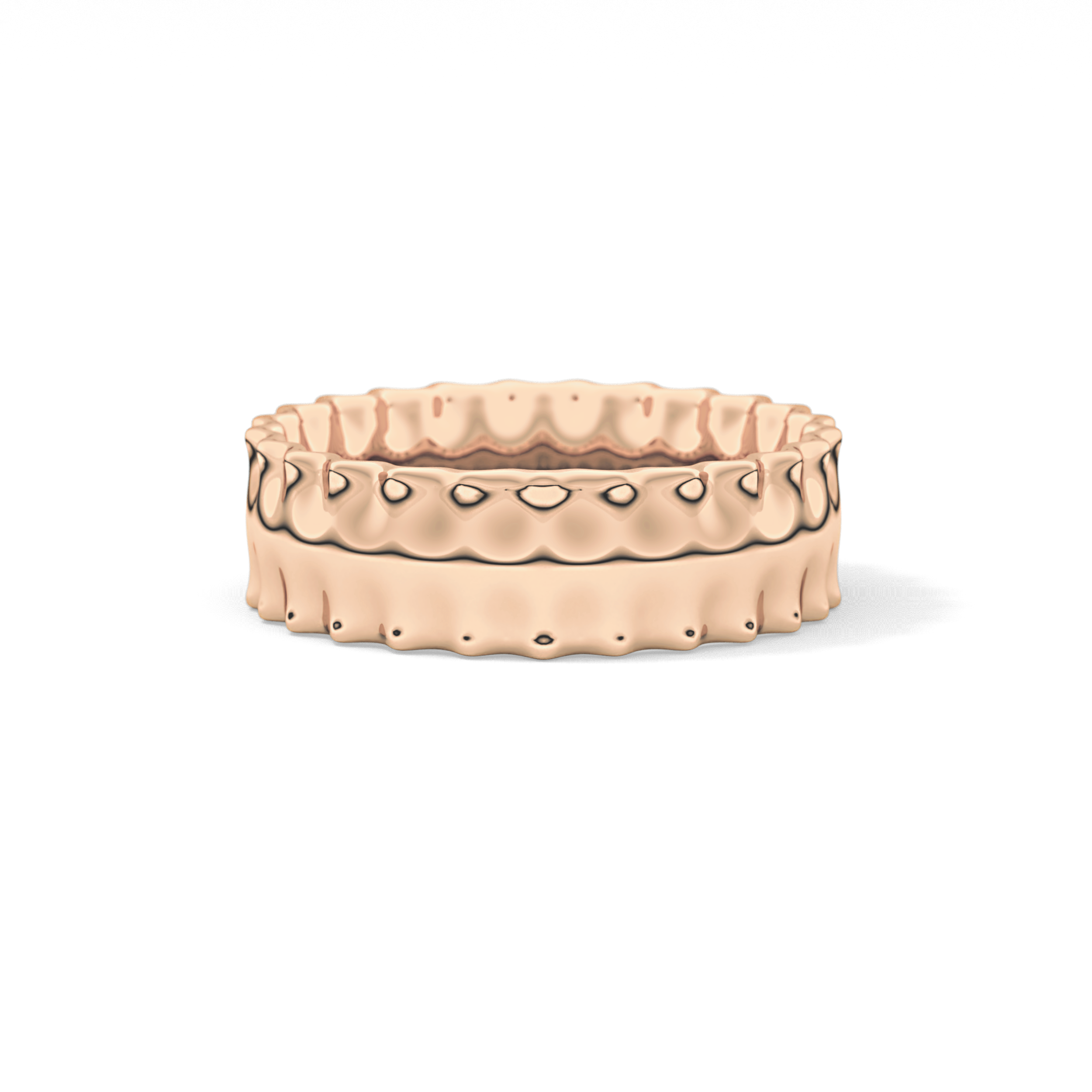 Classic Textured Wedding Band