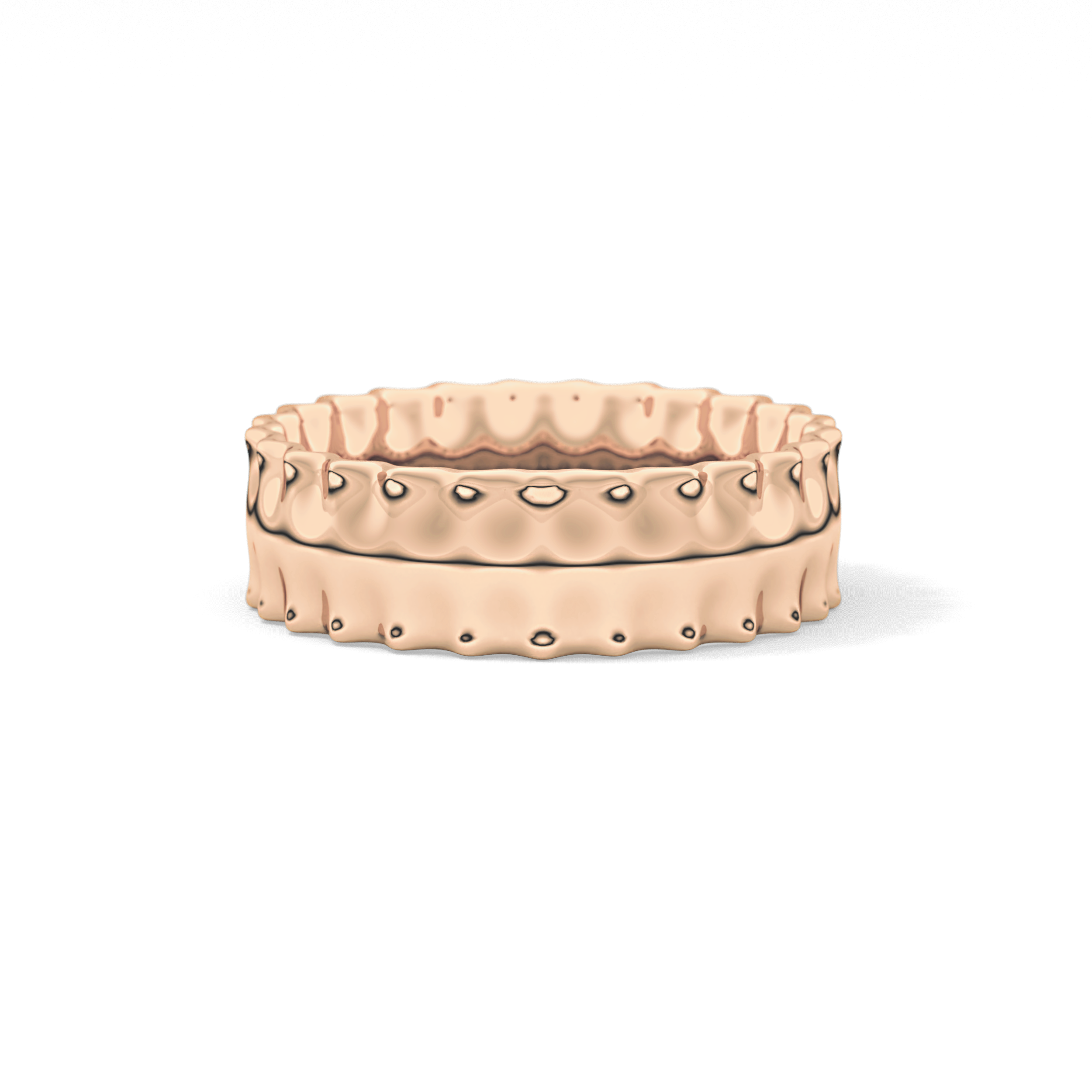 Classic Textured Wedding Band
