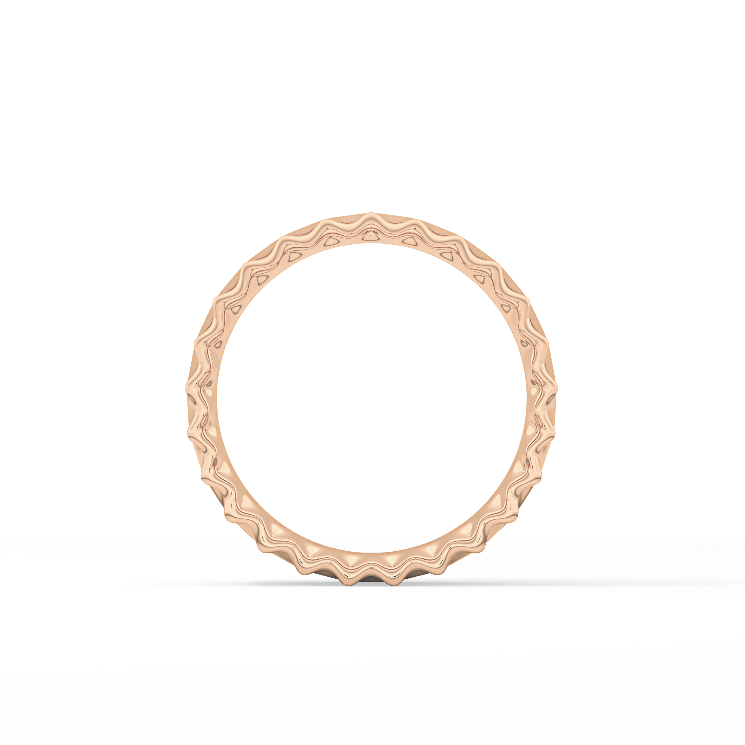 Classic Textured Wedding Band