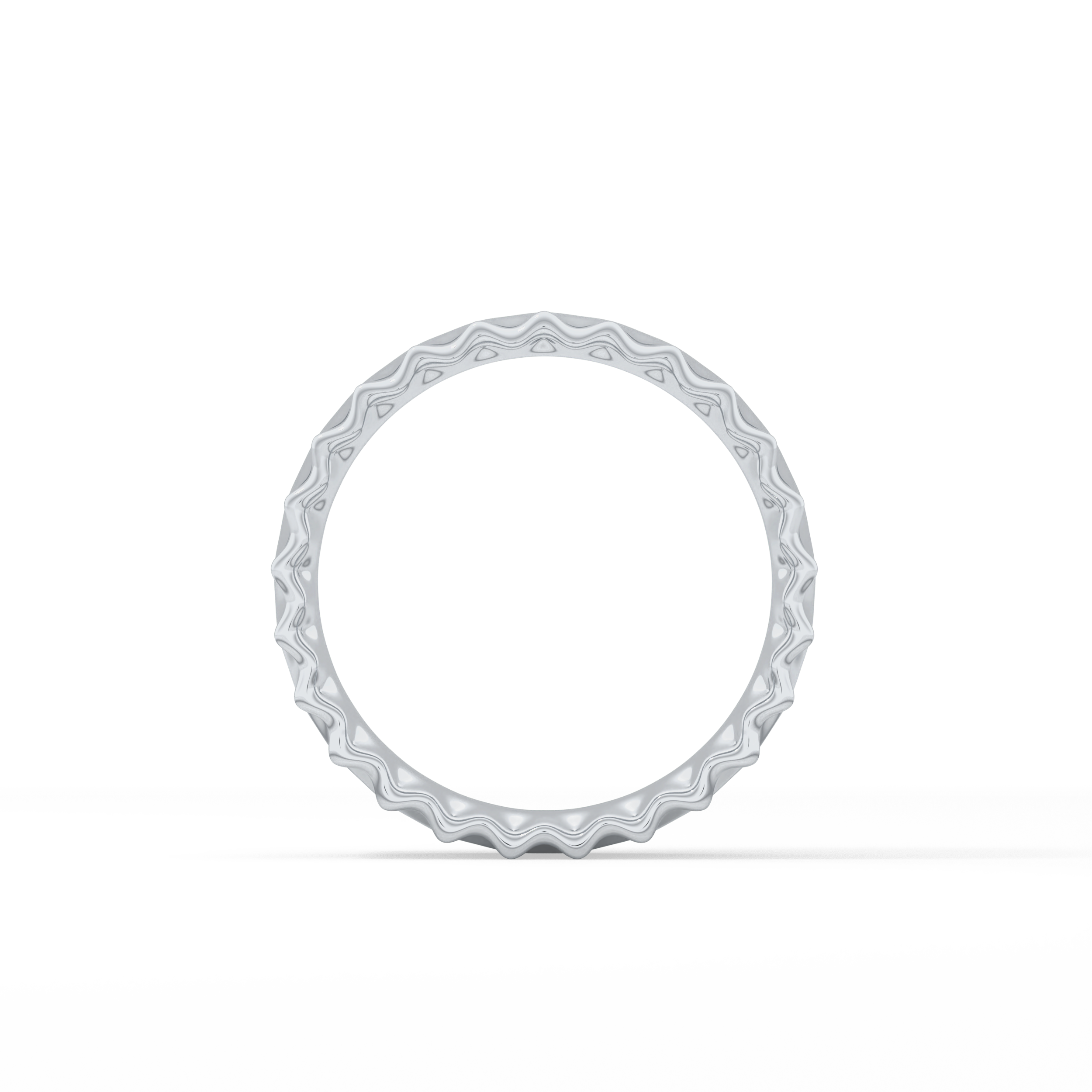 Classic Textured Wedding Band