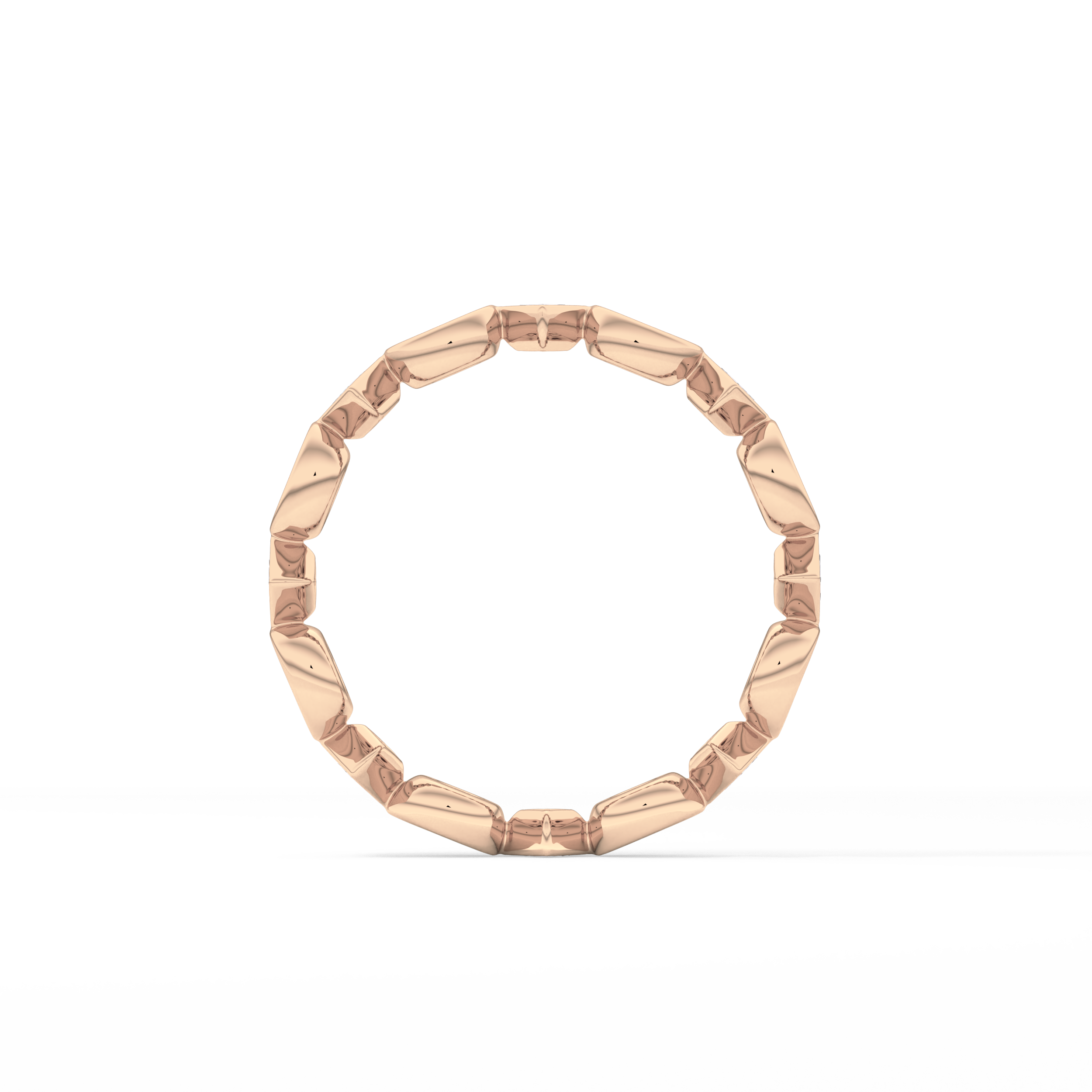 0.72 TCW Oval & Princess Lab Grown Diamond Wedding Band