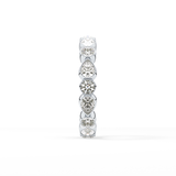 1.28 TCW Round & Pear Lab Grown Diamond Wedding Band