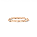 Twisted Shank Wedding Band