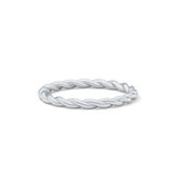 Twisted Shank Wedding Band