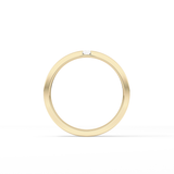0.1 TCW Baguette  Lab Grown Diamond Wedding Band