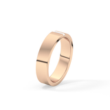 0.1 TCW Baguette  Lab Grown Diamond Wedding Band