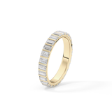 1.08 TCW Baguette Lab Grown Diamond Full Eternity Wedding Band