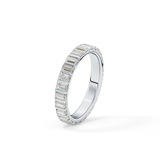 1.08 TCW Baguette Lab Grown Diamond Full Eternity Wedding Band