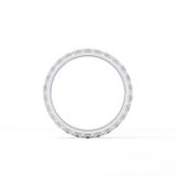 1.08 TCW Baguette Lab Grown Diamond Full Eternity Wedding Band