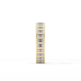 0.8 TCW Baguette Lab Grown Diamond Full Eternity Wedding Band