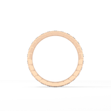 0.8 TCW Baguette Lab Grown Diamond Full Eternity Wedding Band