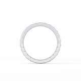 0.8 TCW Baguette Lab Grown Diamond Full Eternity Wedding Band
