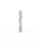 0.56 TCW Round & Marquise Lab Grown Diamond Full Eternity Wedding Band