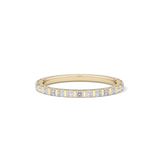 0.54 TCW Princess Lab Grown Diamond Full Eternity Wedding Band
