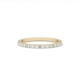 0.54 TCW Princess Lab Grown Diamond Full Eternity Wedding Band