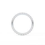 0.54 TCW Princess Lab Grown Diamond Full Eternity Wedding Band