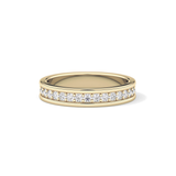 0.7 TCW Round Lab Grown Diamond Full Eternity Wedding Band