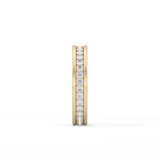 0.7 TCW Round Lab Grown Diamond Full Eternity Wedding Band