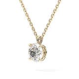 2 CT Round Lab-Grown Diamond Solitaire Necklace