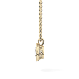 2 CT Oval Lab-Grown Diamond Solitaire & Bezel Necklace