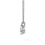 2 CT Oval Lab-Grown Diamond Solitaire & Bezel Necklace