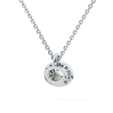2 CT Oval Lab-Grown Diamond Solitaire & Bezel Necklace