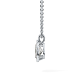 2 CT Oval Lab-Grown Diamond Bezel Necklace