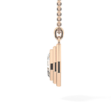 2 CT Asscher Lab-Grown Diamond Solitaire & Bezel Necklace