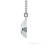 2 CT Asscher Lab-Grown Diamond Solitaire & Bezel Necklace
