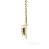 2 CT Emerald Lab-Grown Diamond Solitaire & Bezel Necklace