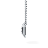 2 CT Emerald Lab-Grown Diamond Solitaire & Bezel Necklace