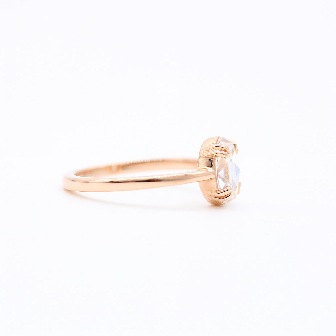 Oval Solitaire Lab Grown Diamond Engagement Ring
