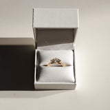 Solitaire Engagement Ring Featuring 1.0 CT Marquise Moissanite 2