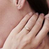 Solitaire Engagement Ring Featuring 1.0 CT Marquise Moissanite 6