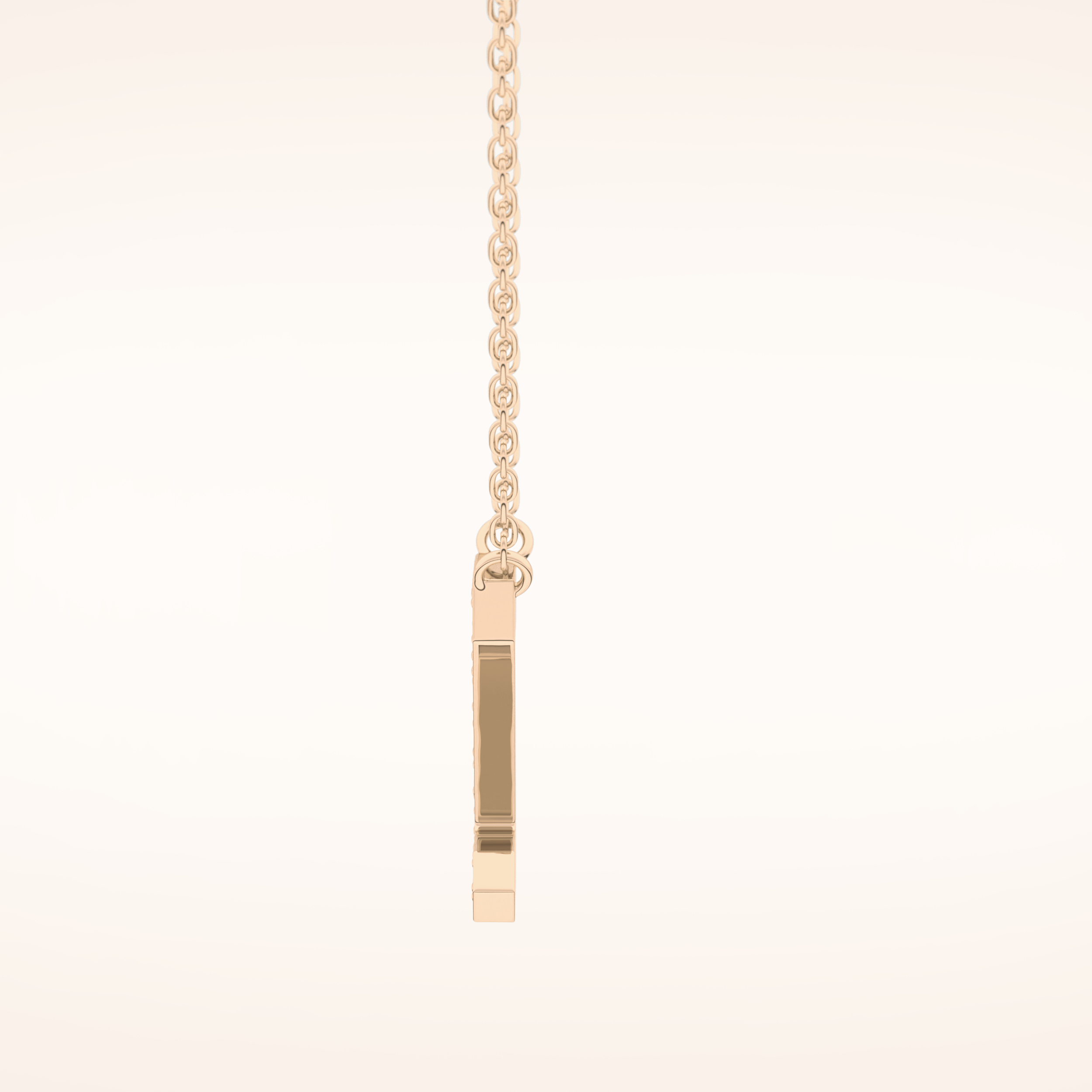 0.28 TCW Round Cut Moissanite Z Initial Pendant Necklace