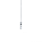 0.175 TCW Round Lab Grown Diamond Cancer Zodiac Sign Necklace