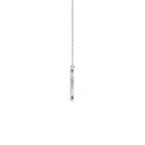 0.13 TCW Round Lab Grown Diamond Gemini Zodiac Sign Necklace