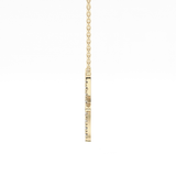 0.273 TCW Round Lab Grown Diamond Pisces Zodiac Sign Necklace