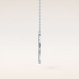 0.273 TCW Round Cut Moissanite Pisces Zodiac Sign Necklace