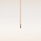 0.042 TCW Round Cut Moissanite Sagittarius Zodiac Sign Necklace