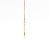 0.093 TCW Round Lab Grown Diamond Scorpio Zodiac Sign Necklace