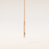 0.093 TCW Round Cut Moissanite Scorpio Zodiac Sign Necklace