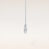 0.413 TCW Round Cut Moissanite Multiple Stone Necklace