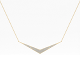 0.272 TCW Round Lab Grown Diamond Multiple Stone Necklace