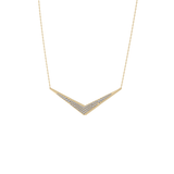 0.272 TCW Round Lab Grown Diamond Multiple Stone Necklace