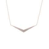 0.272 TCW Round Lab Grown Diamond Multiple Stone Necklace