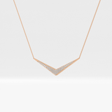 0.272 TCW Round Lab Grown Diamond Multiple Stone Necklace